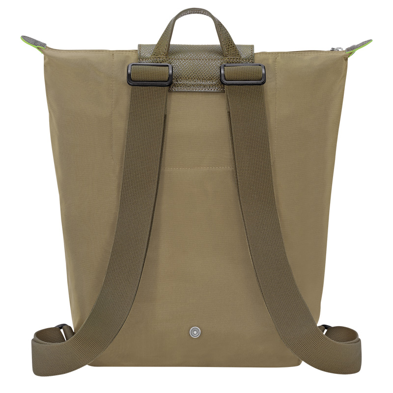 Longchamp | Le Pliage Green M Backpack Artichoke - Canvas | Artichoke