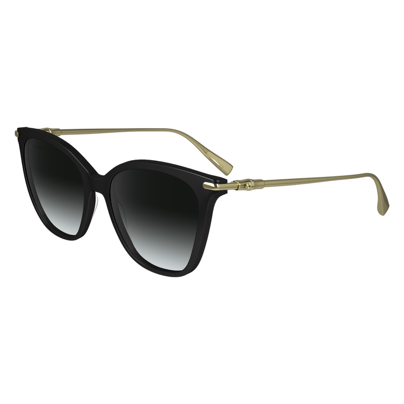 Longchamp | Sunglasses Black - Acetate / Metal | Black