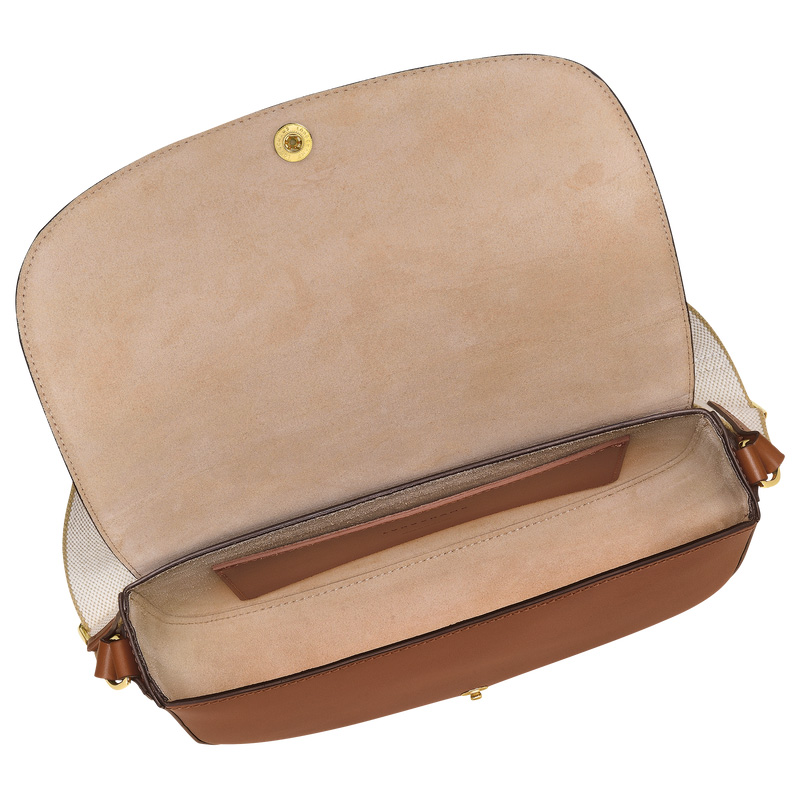 Longchamp | Épure M Crossbody bag Cognac - Leather | Cognac