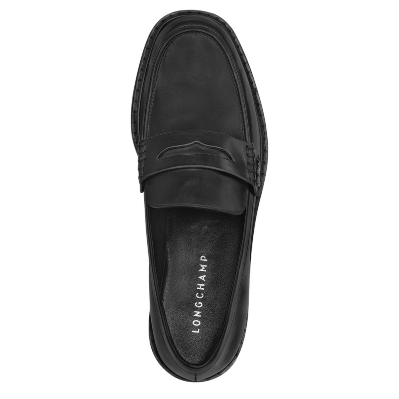 Longchamp | Au Sultan Loafer Black - Leather | Black