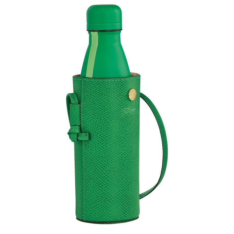 Longchamp | Épure Bottle holder Green - Leather | Green
