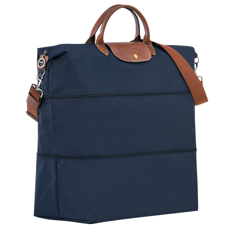 Longchamp | Le Pliage Original Travel bag expandable Navy - Recycled canvas | Navy