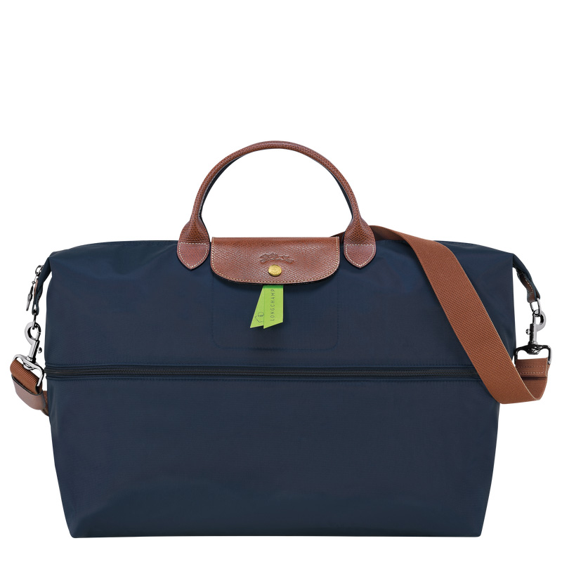 Longchamp | Le Pliage Original Travel bag expandable Navy - Recycled canvas | Navy