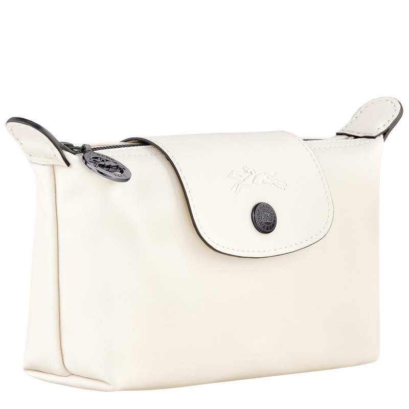 Longchamp | Le Pliage Xtra Pouch Ecru - Leather | Ecru