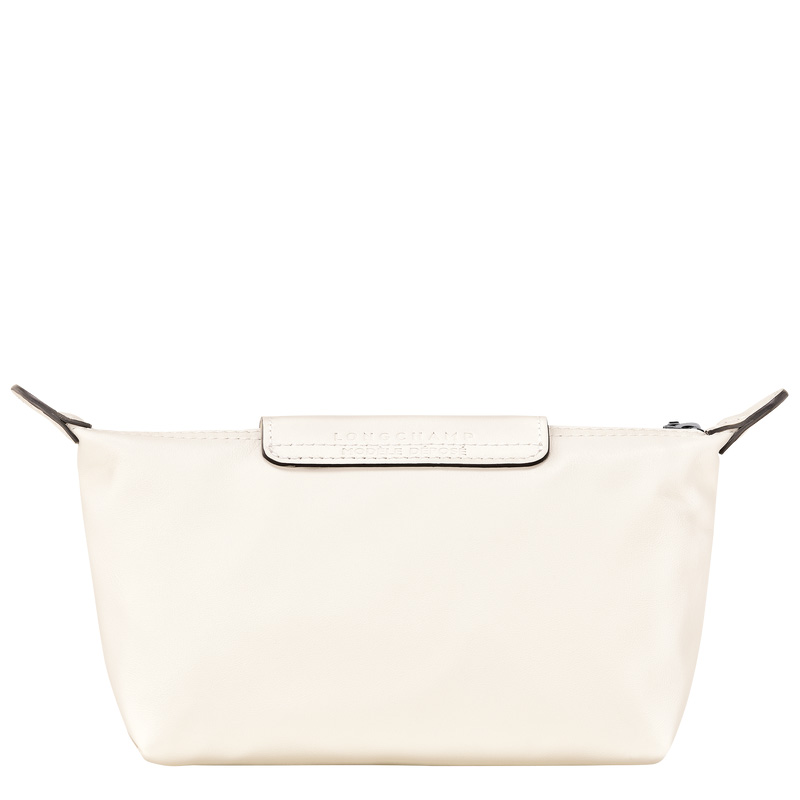 Longchamp | Le Pliage Xtra Pouch Ecru - Leather | Ecru