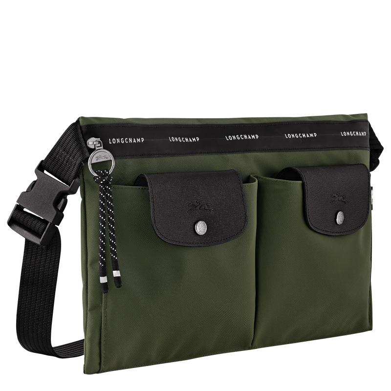 Longchamp | Le Pliage Energy L Crossbody bag Khaki - Canvas | Khaki