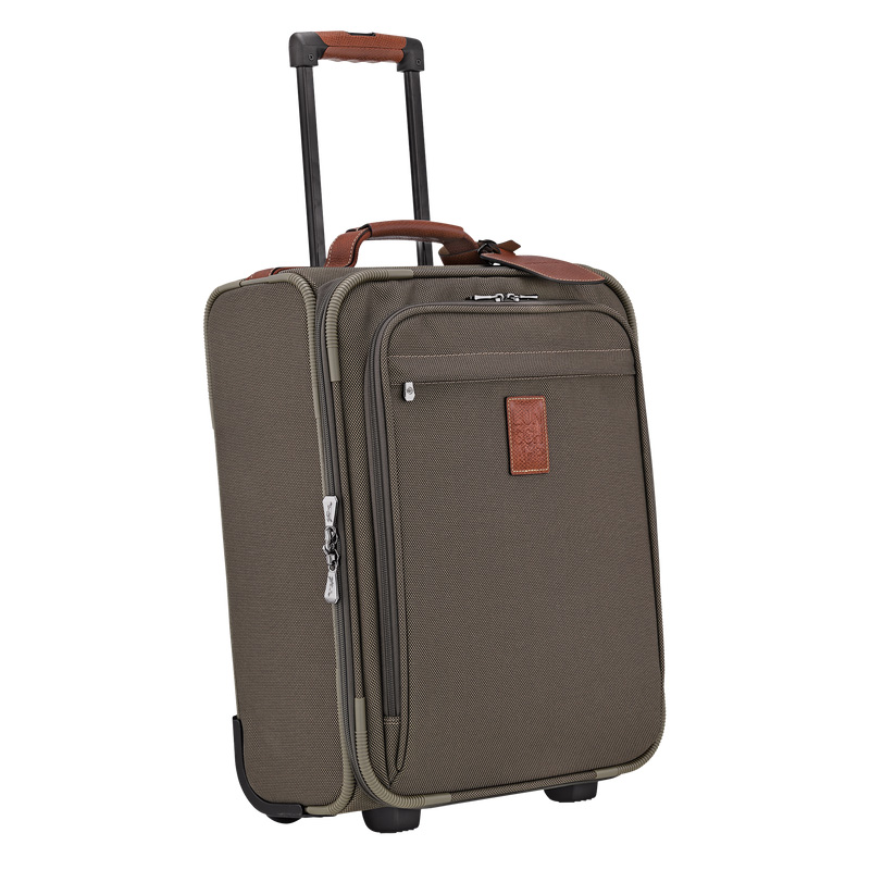Longchamp | Boxford S Carry-on Brown - Recycled canvas | Brown