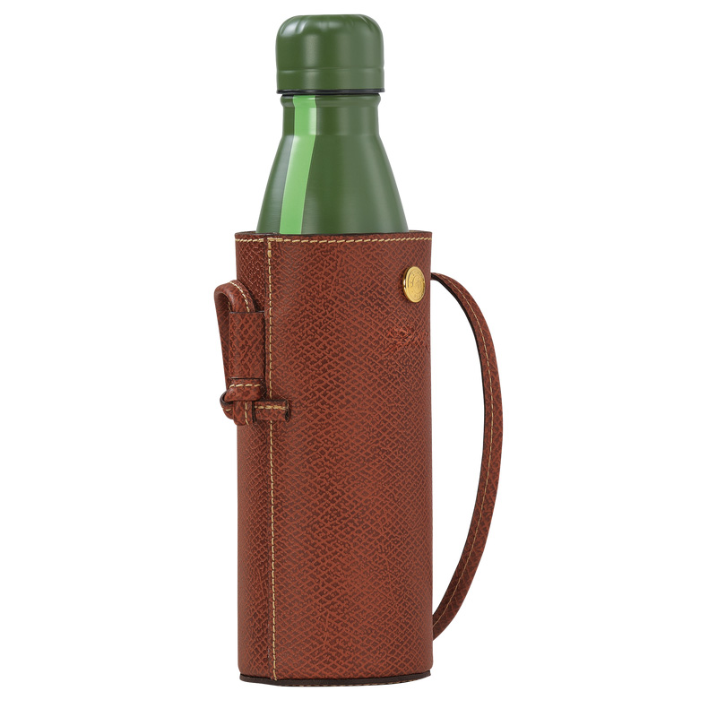 Longchamp | Épure Bottle holder Brown - Leather | Brown