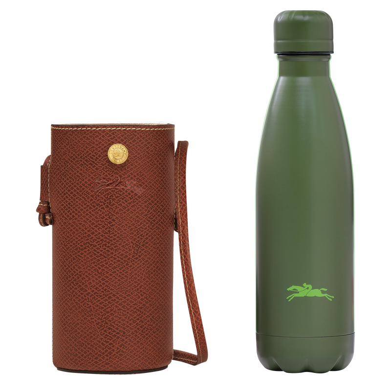 Longchamp | Épure Bottle holder Brown - Leather | Brown