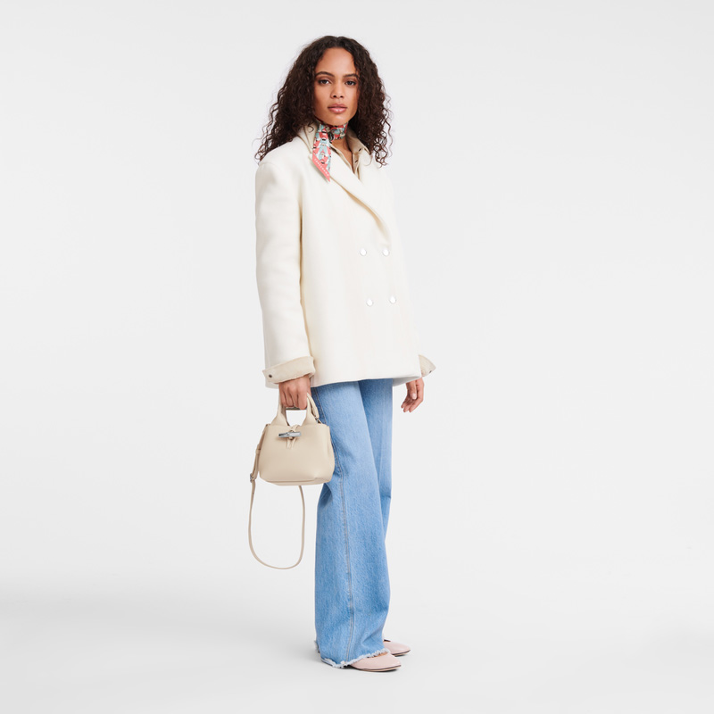 Longchamp | Le Roseau XS Handbag Paper - Leather | Paper