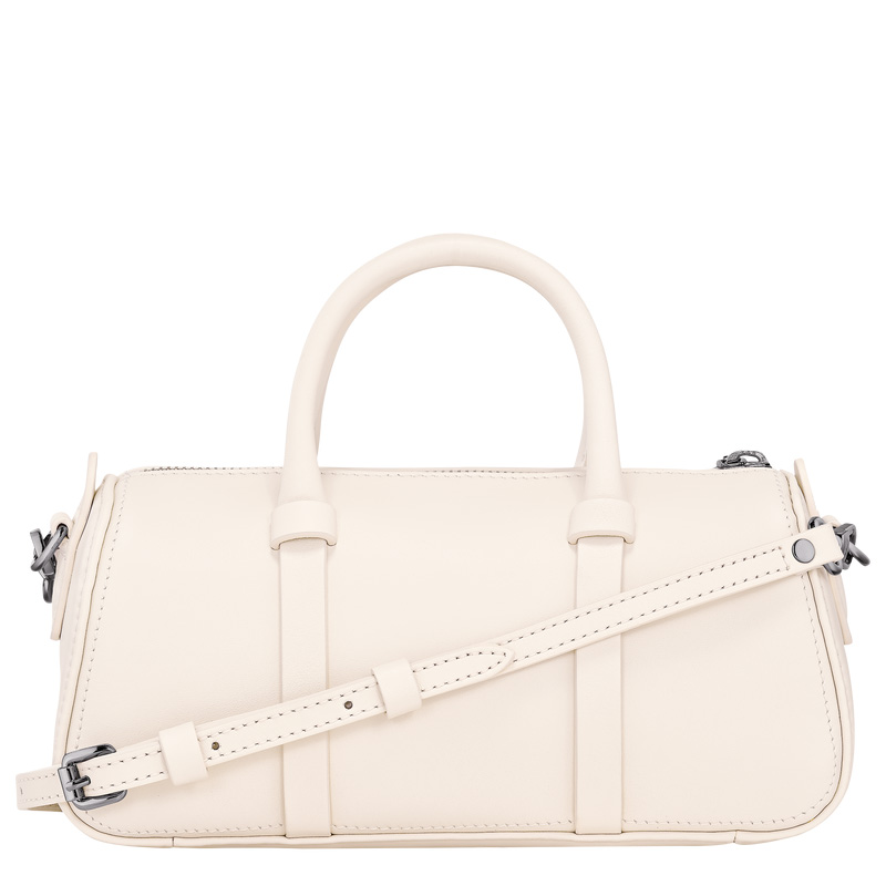 Longchamp | Daylong S Handbag Ecru - Leather | Ecru