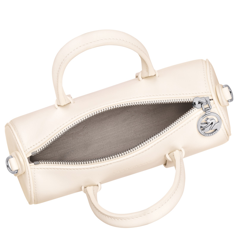 Longchamp | Daylong S Handbag Ecru - Leather | Ecru