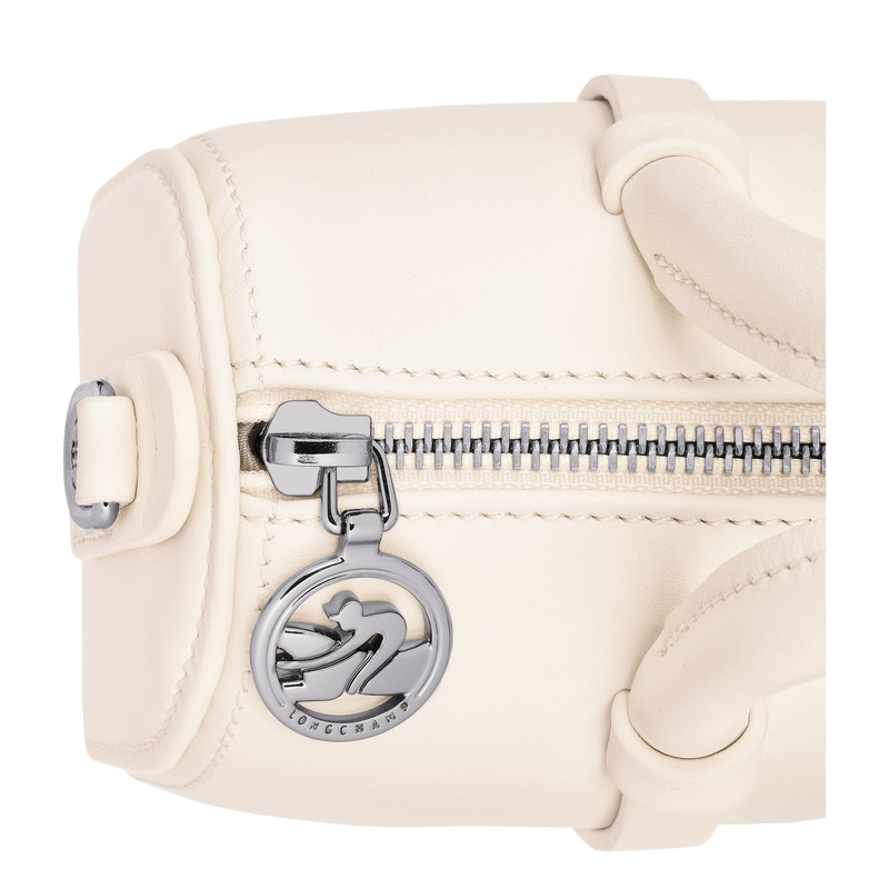 Longchamp | Daylong S Handbag Ecru - Leather | Ecru