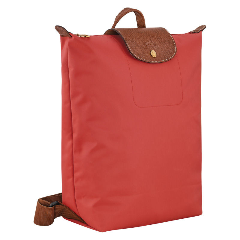 Longchamp | Le Pliage Original M Backpack Tomato - Canvas | Tomato