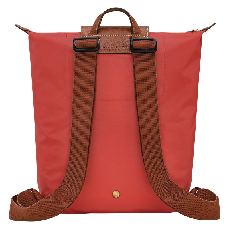 Longchamp | Le Pliage Original M Backpack Tomato - Canvas | Tomato
