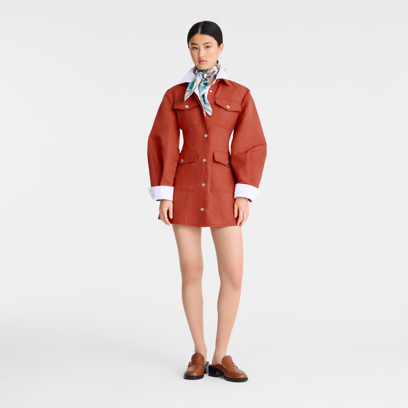 Longchamp | Dress Tomato - Canvas | Tomato