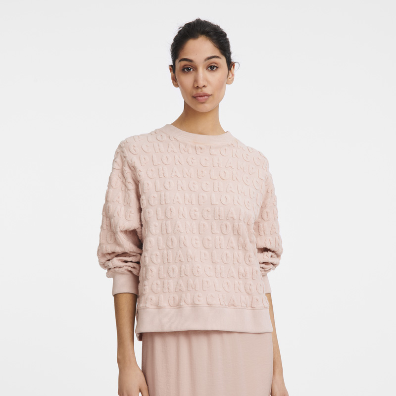 Longchamp | Sweatshirt Nude - Jersey | Nude