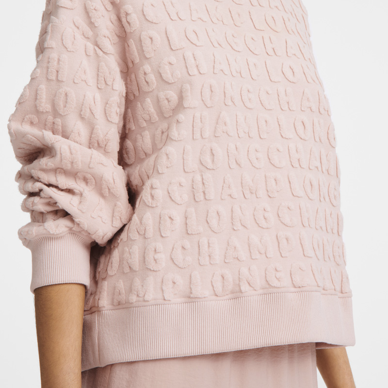 Longchamp | Sweatshirt Nude - Jersey | Nude