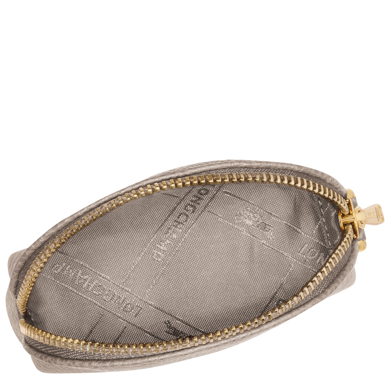 Longchamp | Le Foulonné Coin purse Turtledove - Leather | Turtledove