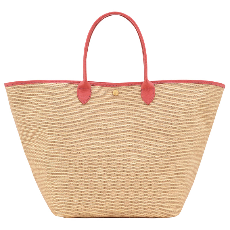 Longchamp | Le Pliage Collection L Basket bag Blush - Canvas | Blush