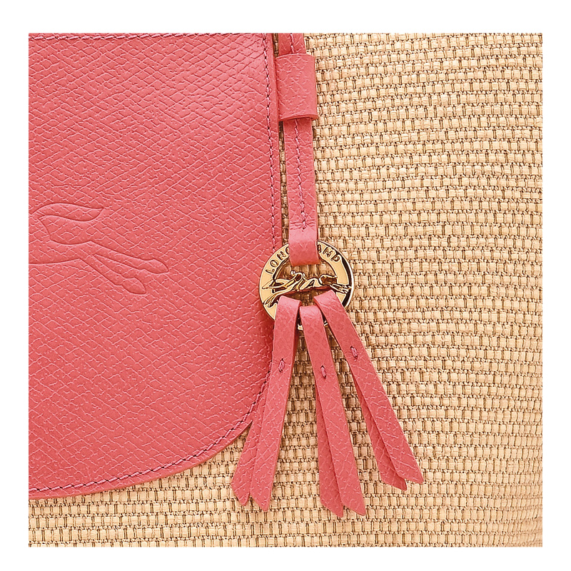 Longchamp | Le Pliage Collection L Basket bag Blush - Canvas | Blush