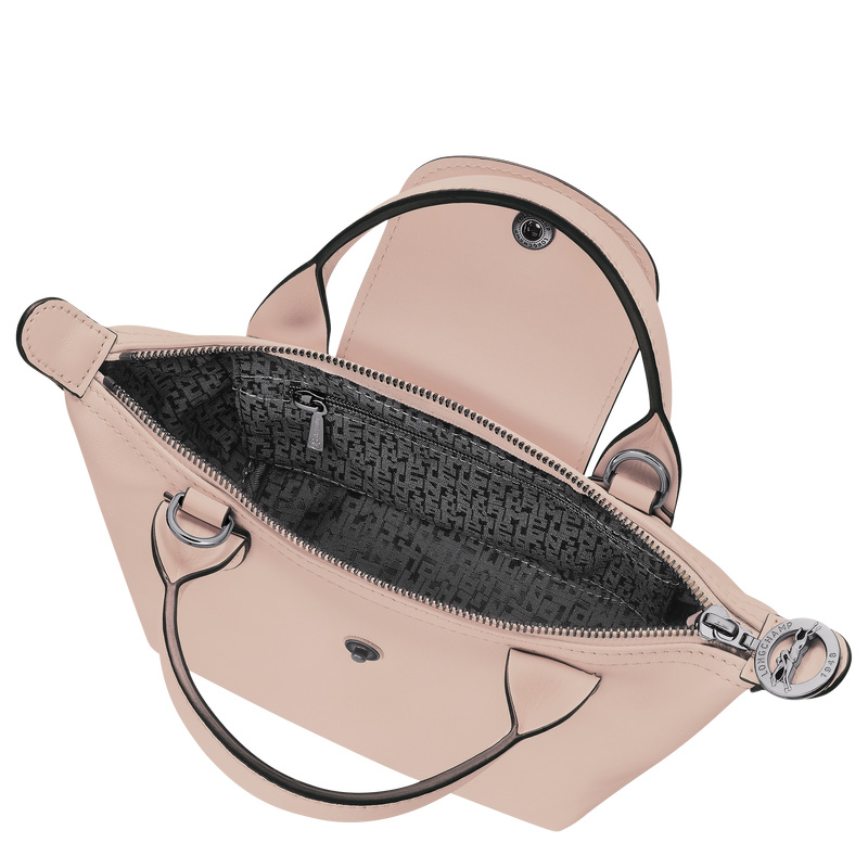 Longchamp | Le Pliage Xtra XS Handbag Nude - Leather | Nude