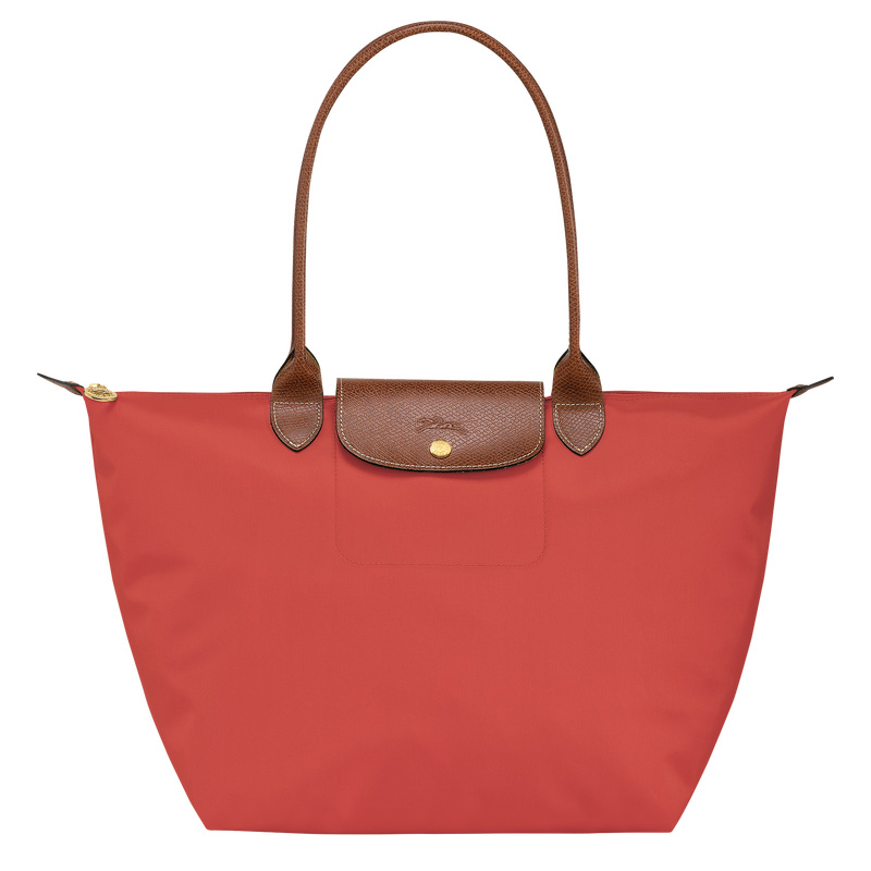 Longchamp | Le Pliage Original L Tote bag Tomato - Recycled canvas | Tomato