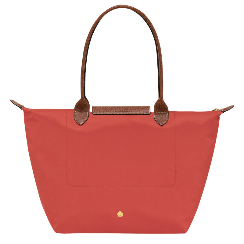 Longchamp | Le Pliage Original L Tote bag Tomato - Recycled canvas | Tomato