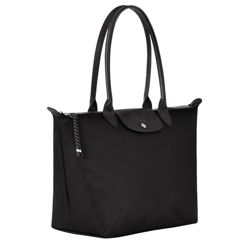 Longchamp | Le Pliage Energy L Tote bag Black - Recycled canvas | Black