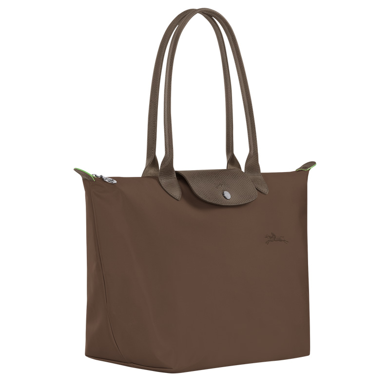 Longchamp | Le Pliage Green L Tote bag Terra - Recycled canvas | Terra