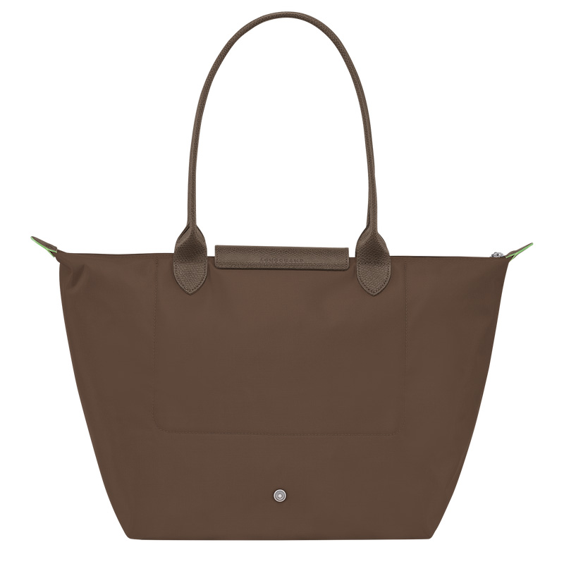 Longchamp | Le Pliage Green L Tote bag Terra - Recycled canvas | Terra