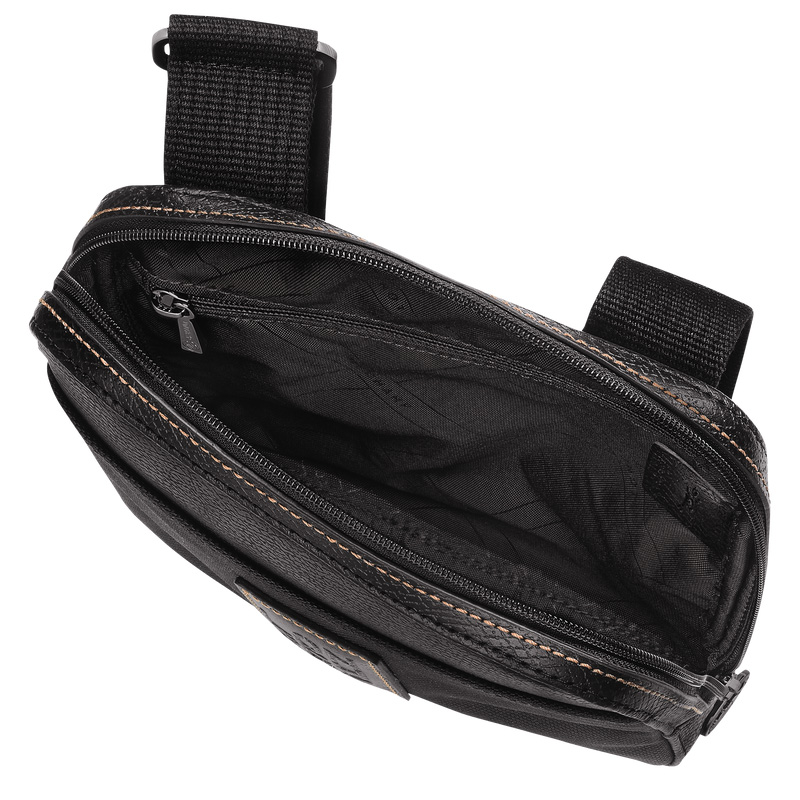 Longchamp | Boxford XS Crossbody bag Black - Recycled canvas | Black