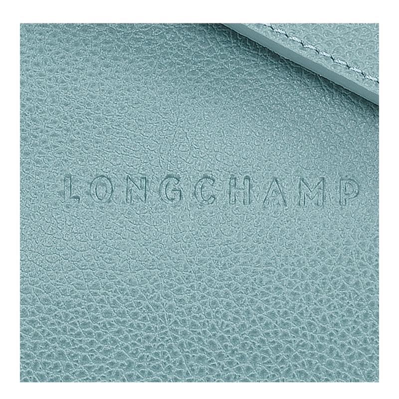 Longchamp | Le Foulonné M Crossbody bag Eucalyptus - Leather | Eucalyptus
