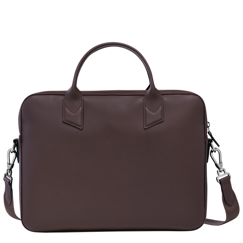 Longchamp | sur Seine Briefcase Mocha - Leather | Mocha