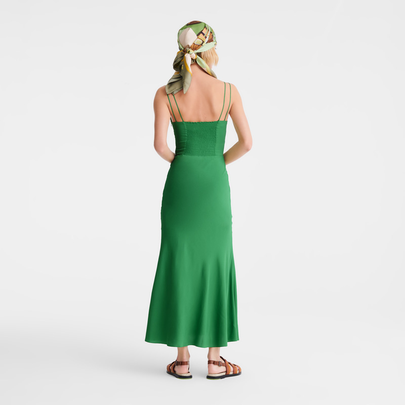 Longchamp | Midi dress Thyme - Fluid crepe | Thyme