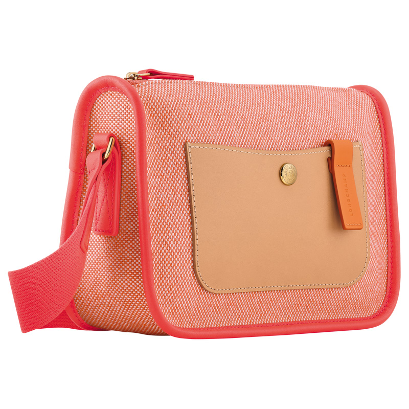 Longchamp | Le Foulonné S Crossbody bag Tomato - Canvas | Tomato