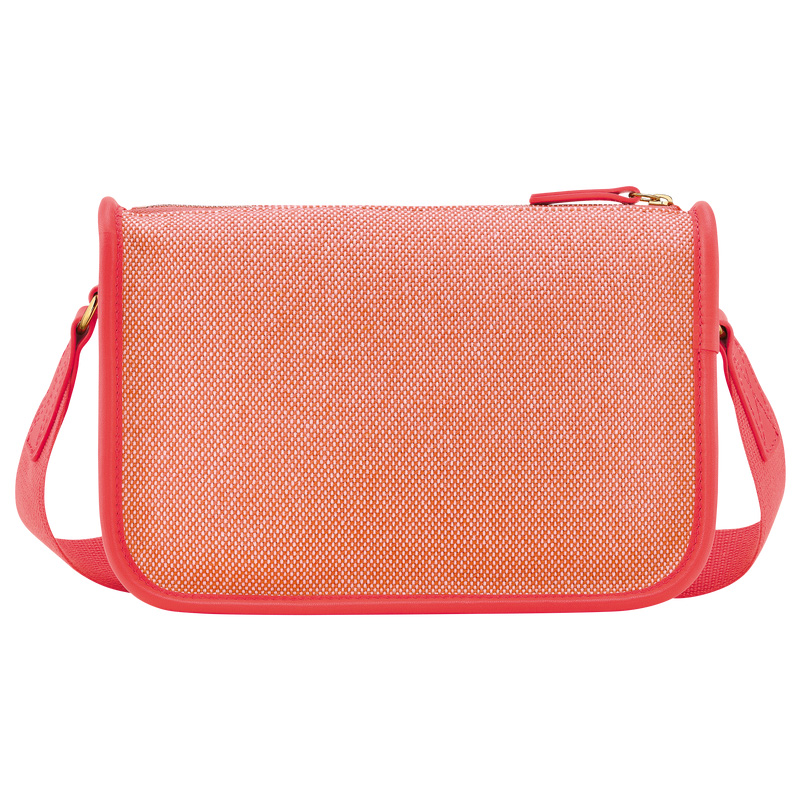 Longchamp | Le Foulonné S Crossbody bag Tomato - Canvas | Tomato