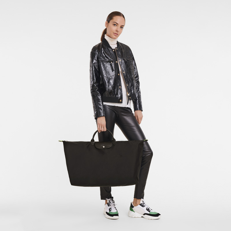 Longchamp | Le Pliage Green XL Travel bag Black - Recycled canvas | Black