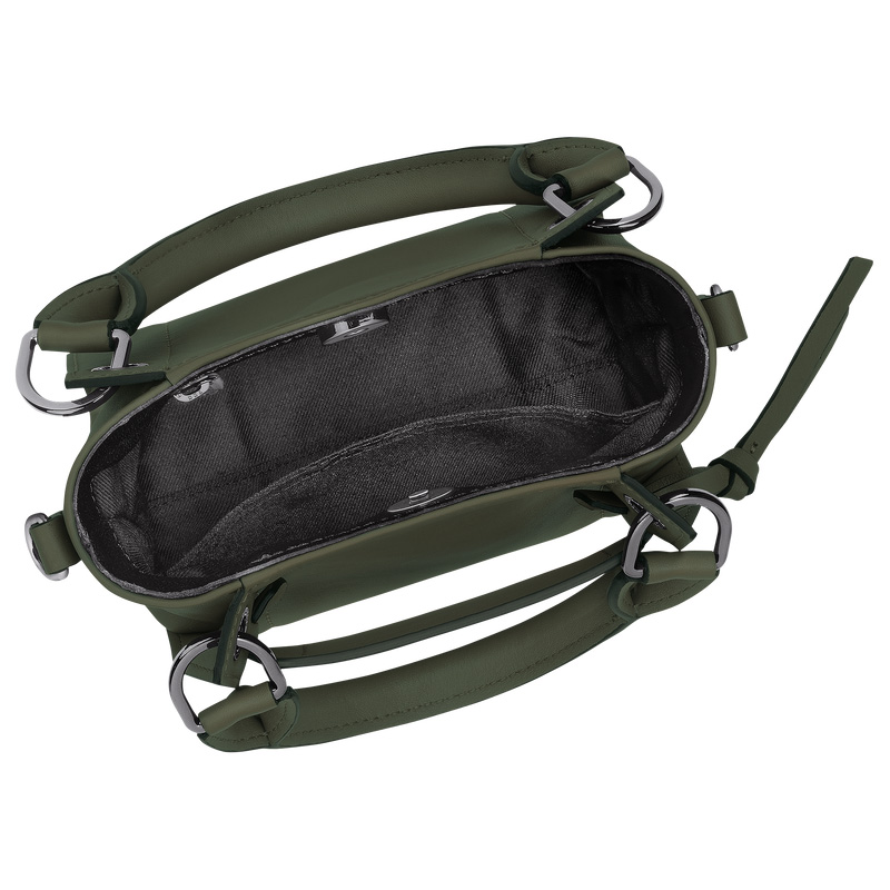 Longchamp | 3D XS Handbag Khaki - Leather | Khaki