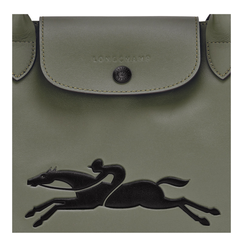Longchamp | Le Pliage Xtra M Boots bag Khaki - Leather | Khaki