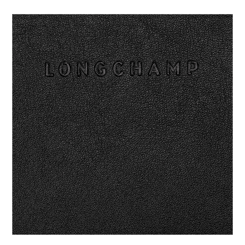 Longchamp | 3D Wallet Black - Leather | Black