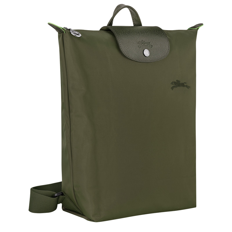 Longchamp | Le Pliage Green M Backpack Forest - Canvas | Forest