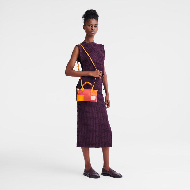 Longchamp | Re-play XS Handbag Carrot - Leather | Carrot
