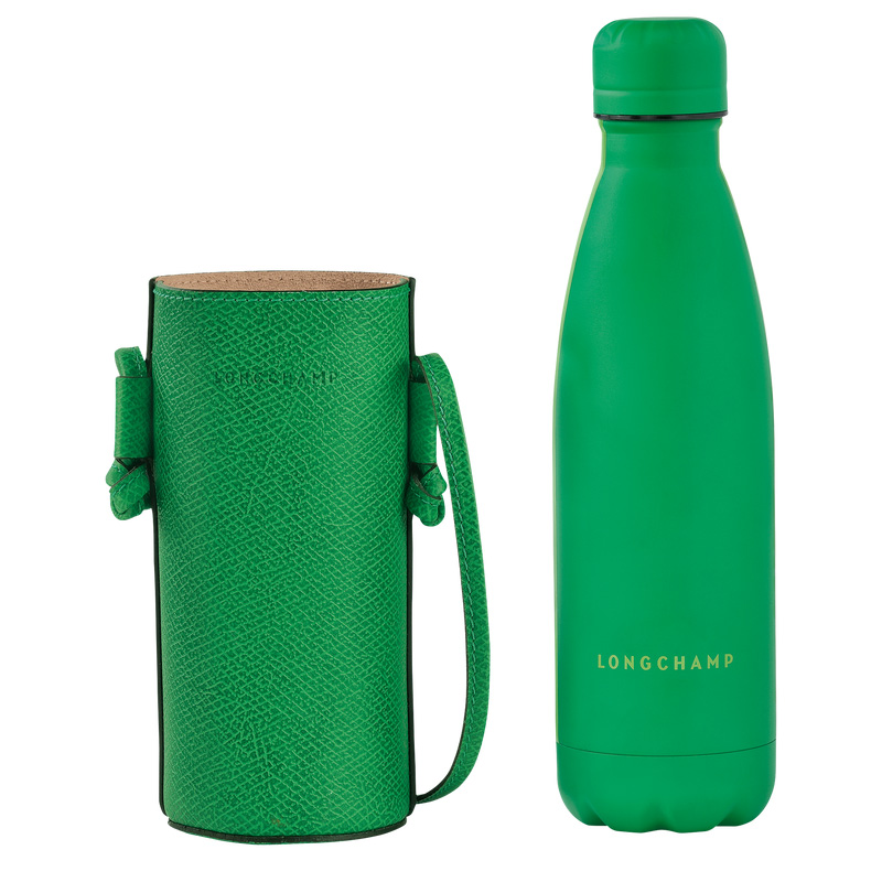 Longchamp | Épure Bottle holder Green - Leather | Green