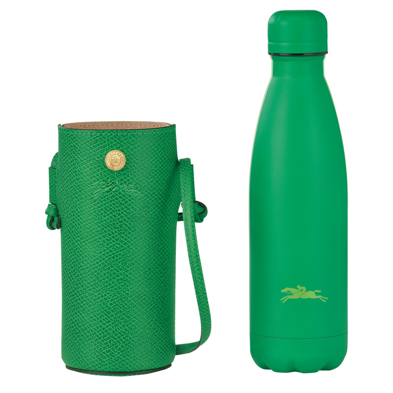 Longchamp | Épure Bottle holder Green - Leather | Green