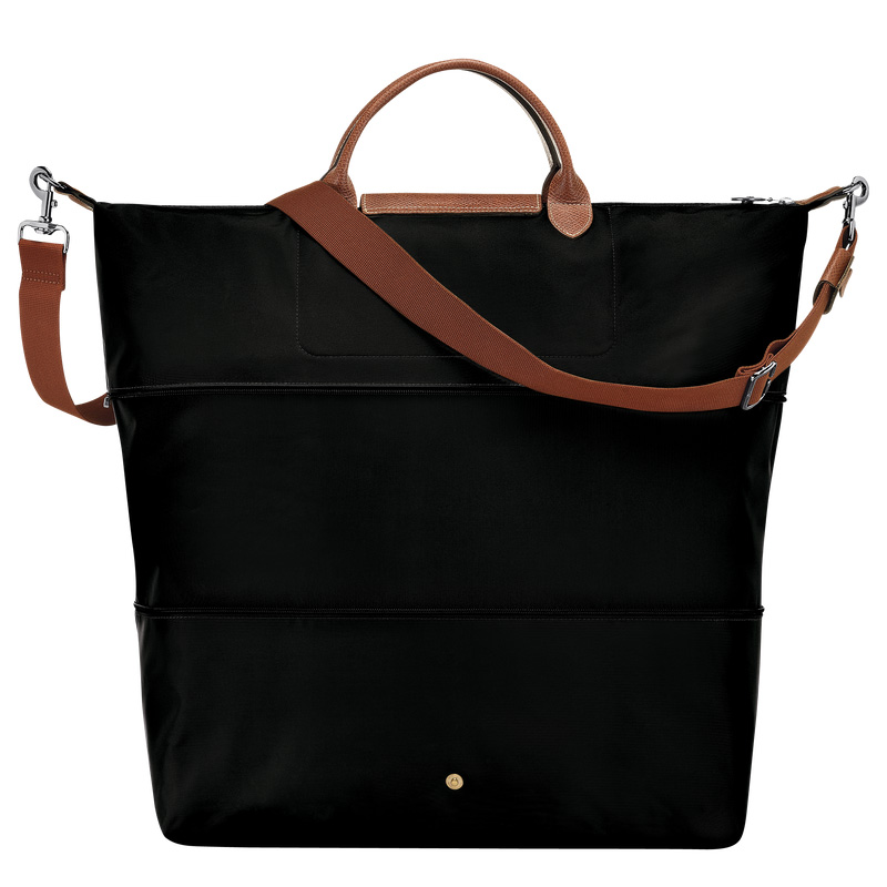 Longchamp | Le Pliage Original Travel bag expandable Black - Recycled canvas | Black
