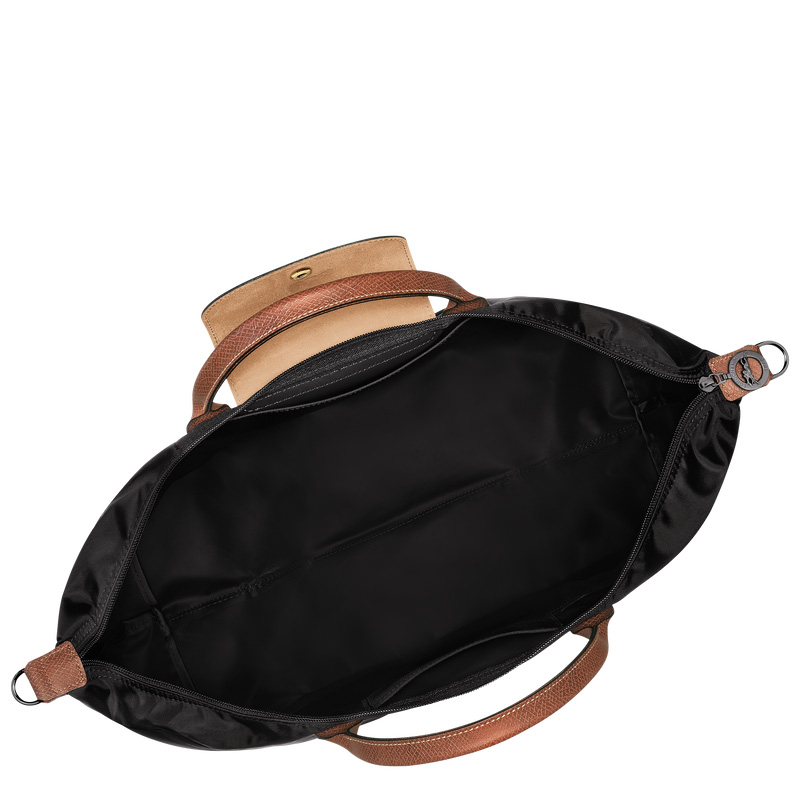 Longchamp | Le Pliage Original Travel bag expandable Black - Recycled canvas | Black