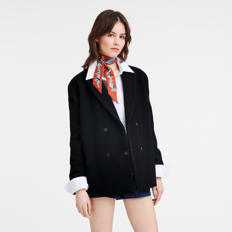 Longchamp | University Headband Chestnut - Silk | Chestnut