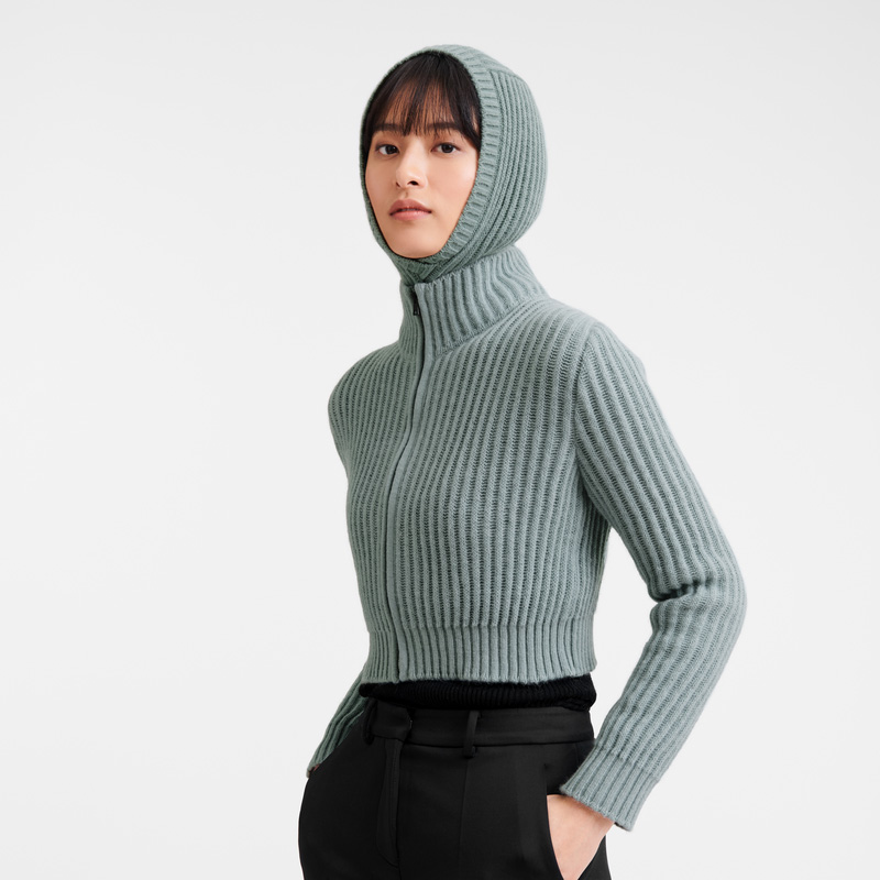 Longchamp | Balaclava Celadon - Knit | Celadon
