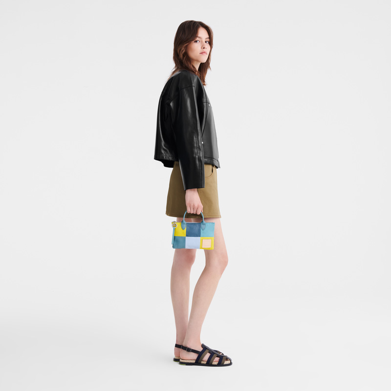 Longchamp | Re-play XS Handbag Eucalyptus - Leather | Eucalyptus